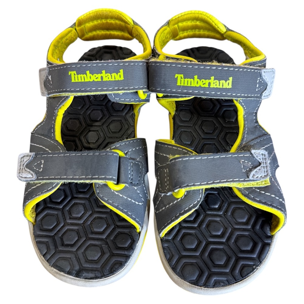 Timberland Adventure Seeker Sport Sandals Gray Neon - Toddler 11